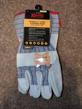 Kinco Suede Cowhide Palm Safety Cuff Gloves Multicolor Large NWT 3 Pack