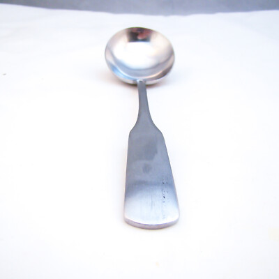 Trenton Stainless Steel Japan Fiddle Handle Round Cream Soup Spoon(s)