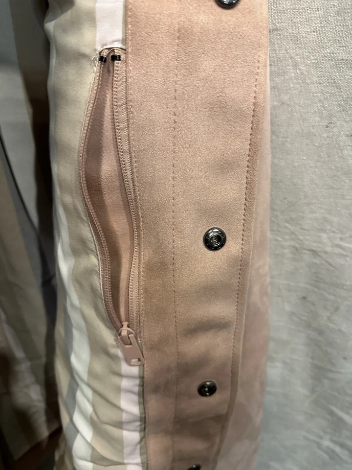 Express Faux Suede Pink Jacket NWT XL women’s - Image 4 of 4