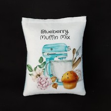 Felt Pretend Play Food Blueberry Muffin Mix Bag for Pretend Kitchens, New