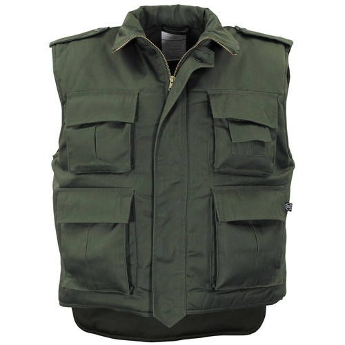MFH Giacca Giubbotto Gilet Militare uomo US Vest Ranger Lined | eBay