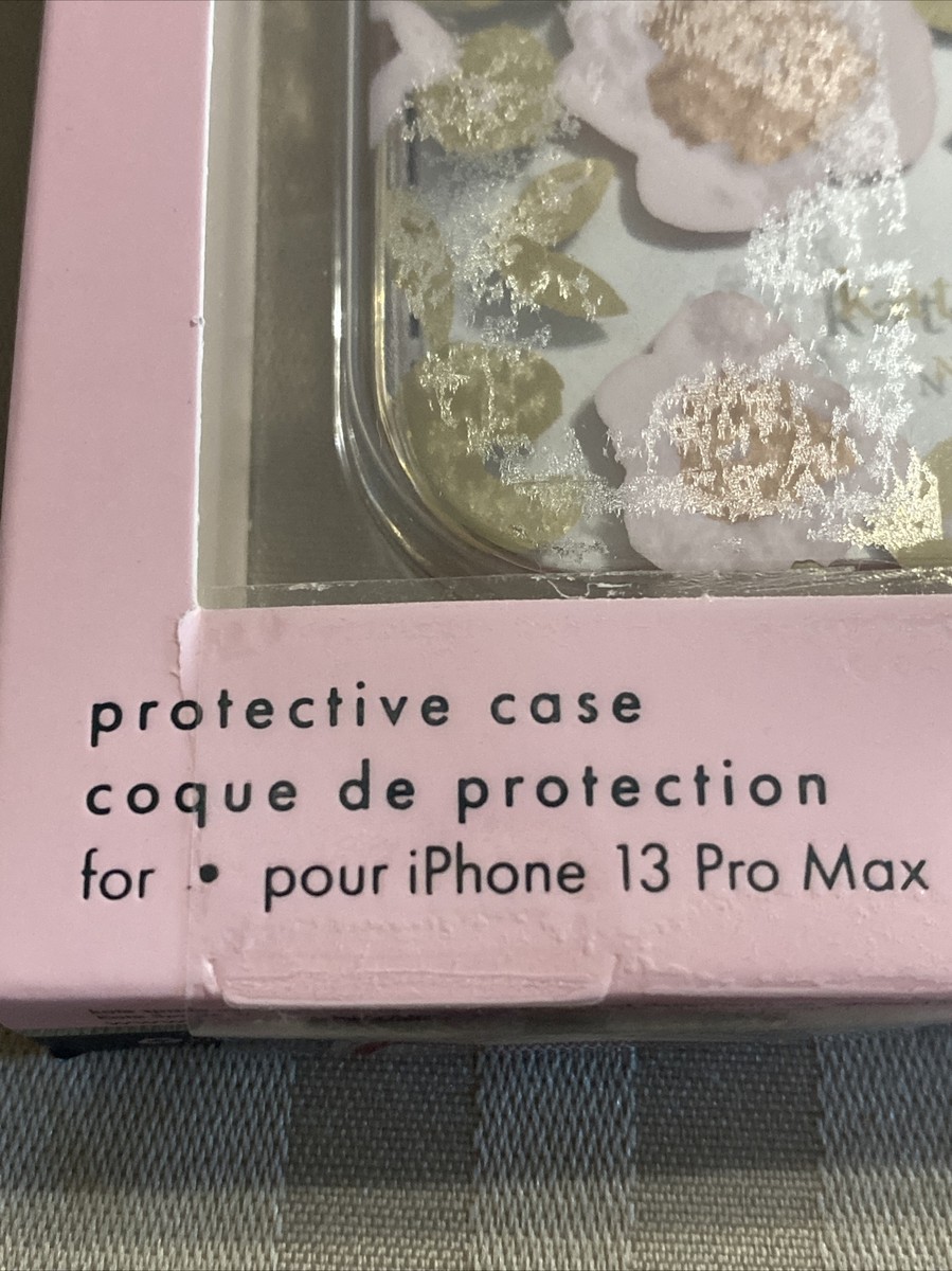Kate spade phone Case For iPhone 12 & 13 Pro Max Rose Gold Pink