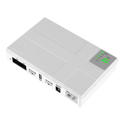 10400mAh/8800mah DC Backup Battery 5V 9V 12V UPS Router Backup Power Supply
