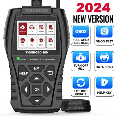 THINKOBD 500 OBD2 Fault Code Reader Scanner Engine Fault Light Diagnostic Tool