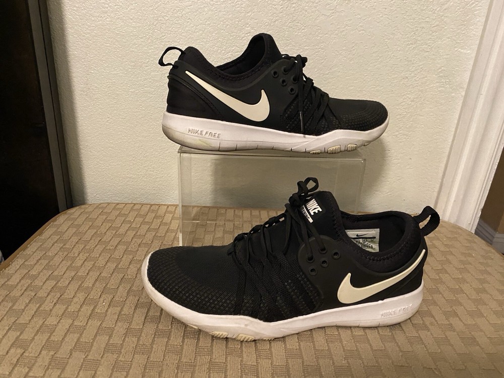 Nike Womens Free TR 7 904651-001 Black Running Shoes Sneakers Size 9