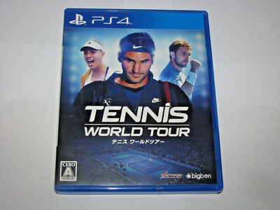 Tennis World Tour (Japanese) Playstation 4 PS4 Japan import US
