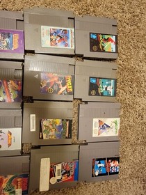 18 NES Nintendo Dragon Warrior Exodus Ultima TMNT Mario bros collection Lot 