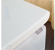 Emolli Memory Foam Mattress Topper - High Density Gel Infused Memory Foam Pad