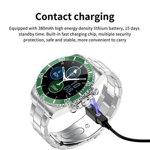 Luxury Smart Watch Dials Answer Call for Men Waterproof Sports Digital Business - 第 17/28 張圖片