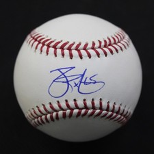 JORDAN MONTGOMERY SIGNED OFFICIAL MLB BASEBALL AUTOGRAPH SWEETSPOT