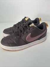 Nike Court Borough Low 2 GS Shoes Youth Sz 4Y Women Sz 5.5 Violet White BQ5448
