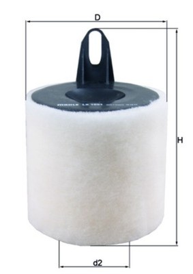 Luftfilter KNECHT LX 1651 Filtereinsatz für BMW E90 X1 E81 E91 E87 E84 E92 E93