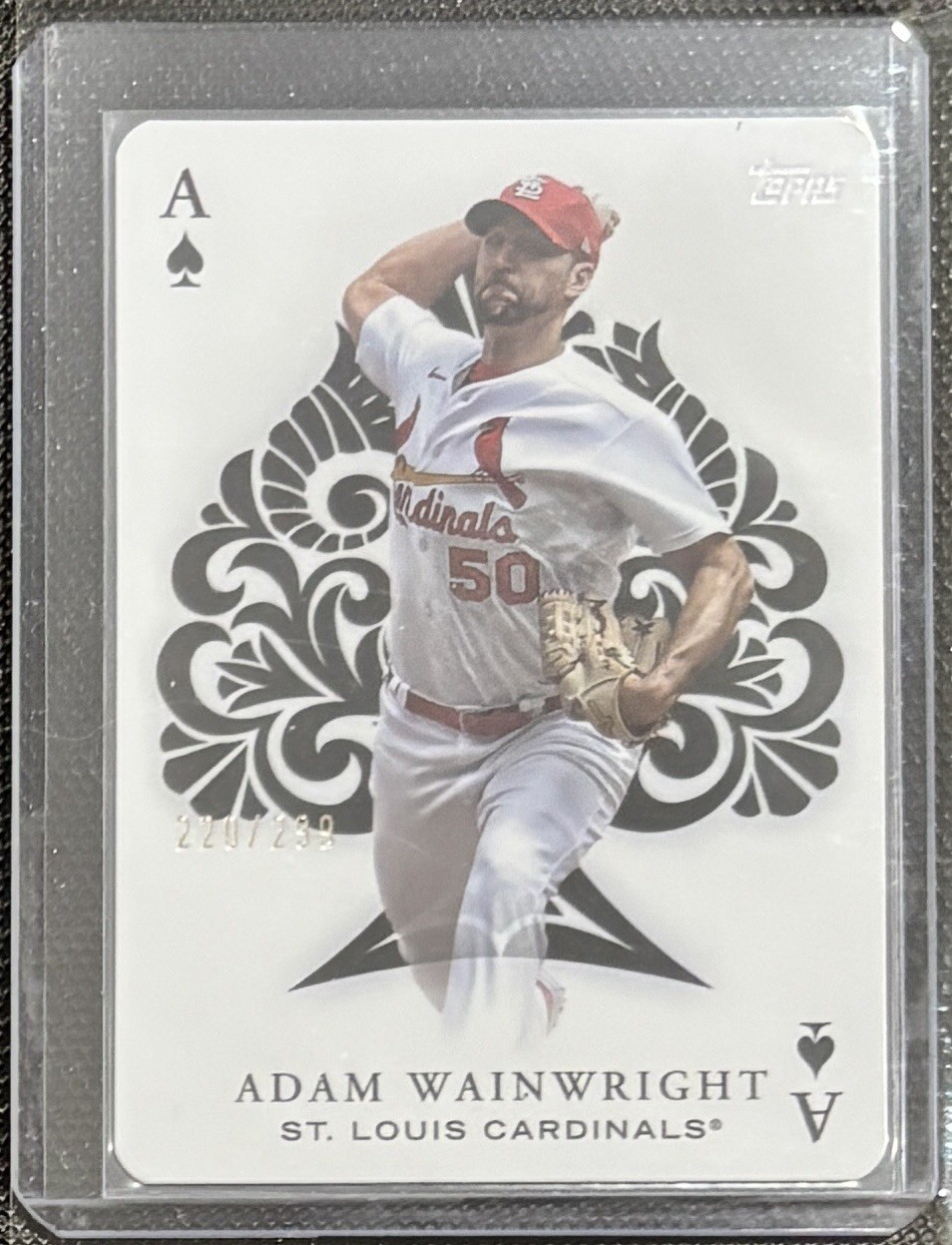 2023 Topps Update Series All Aces Adam Wainwright #AA-66 Black /299