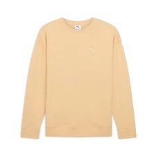 PUMA Essentials Elevated Comfort Crew Neck Sweatshirt Womens Orange  68501741