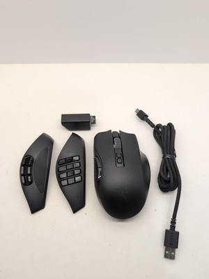Razer Naga Pro Wireless Gaming Mouse With Receiver & Cable Tested  Z4 #207