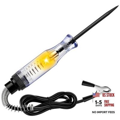 Test Light Automotive, Circuit Tester 6V-12V-24V DC Car Electrical Test Pen
