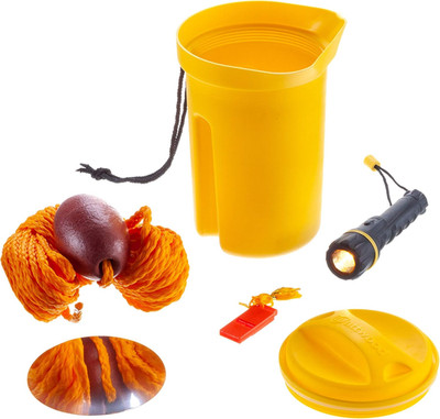 Bailer Safety Kit - Flashlight Whistle Bailer & Line Bailer Safety Kit 11830-2 -