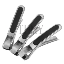  3pcs Stainless Steel Hot Plate Gripper Anti-Scald Bowl Clamp Heat-Resistant