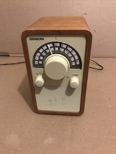 Sangean AM/FM Radio Receiver WR-15, Power Adapter, Working