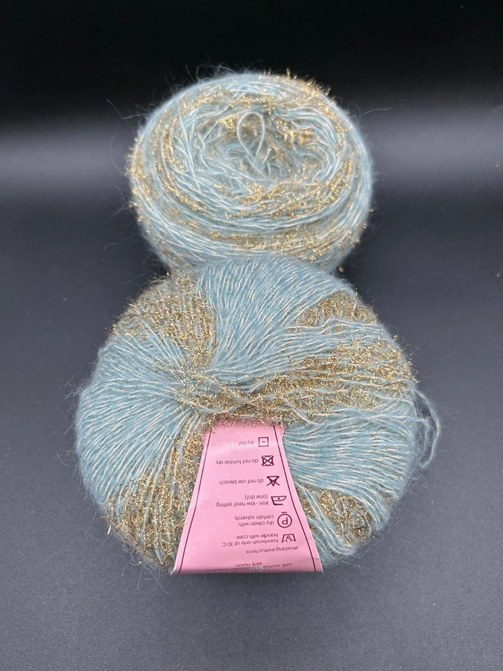 Lot of Louisa Harding Simonetta Mohair Metallic Sock Yarn - Image 2 of 4