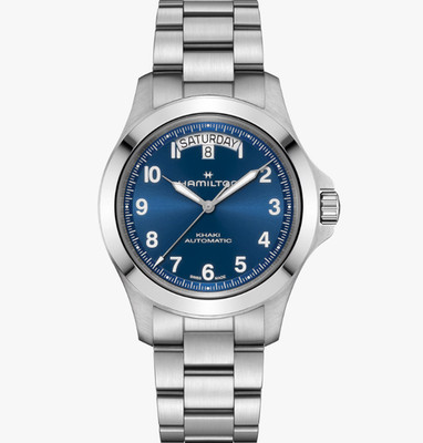 Hamilton Khaki Field King Day-Date Blue Dial Auto 40mm Men's Watch H64475140