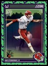 2024 Score-A-Treat - Green Bats Base Jan Stenerud Kansas City Chiefs 143