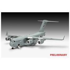 Revell Boeing C-17A Globemaster III RAF Military Aircraft Plane Model Kit 03747