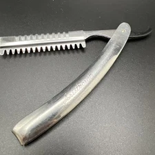 Vintage Aristocrat Burmax Stainless Steel Razor Japan Hair Shaper