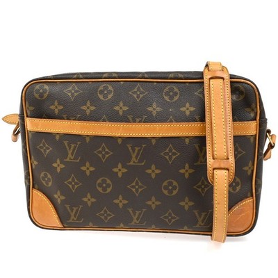 LOUIS VUITTON Trocadero 30 Shoulder Bag Monogram Leather Brown M51272 89SA005
