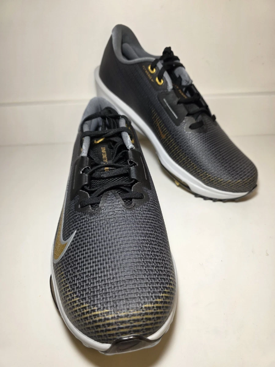 Nike Air Zoom Infinity Tour 2 Golf Black Infinite Gold for Sale
