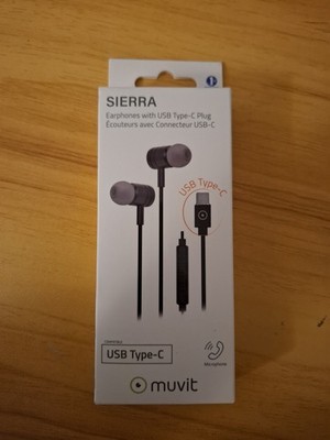 Muvit Sierra USB-Typ C Earphones Headset
