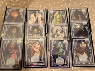 Disney Topps Chrome 100 2023 purple /299 Bundle Cards No Duplicates x12