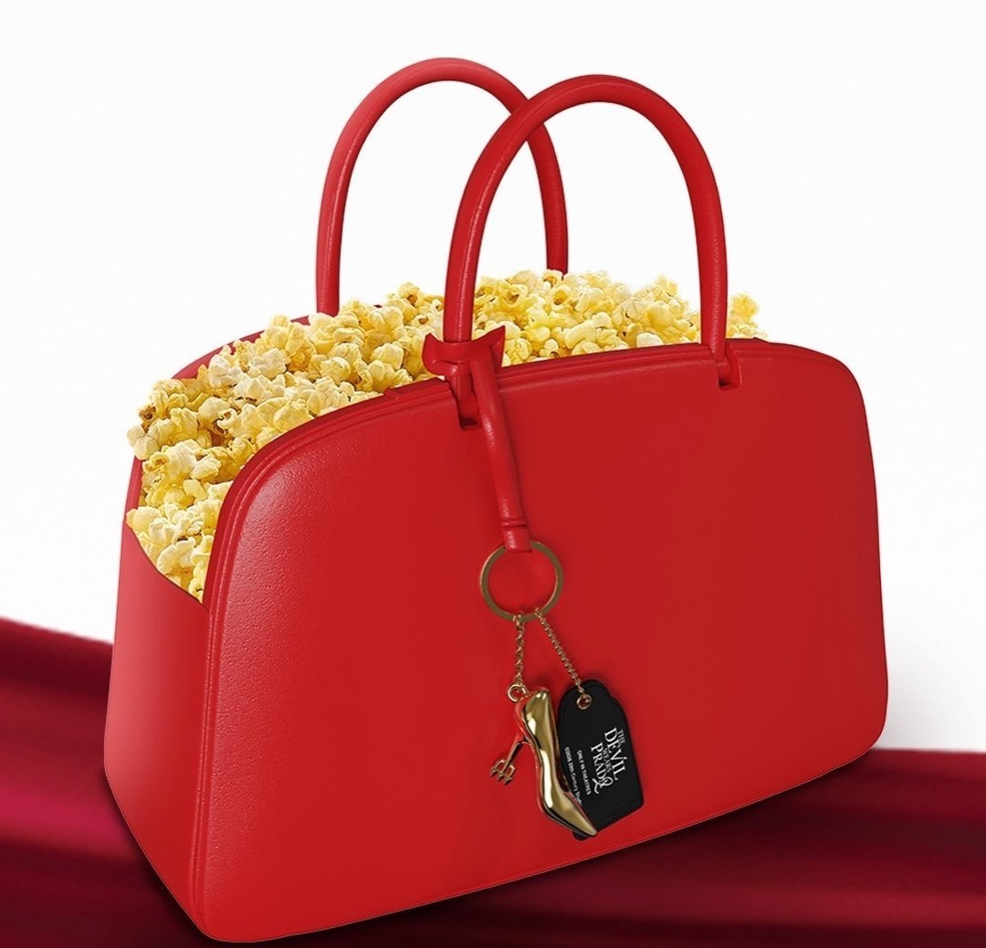 The Devil Wears Prada 2 Prada Bag Popcorn Bucket Presale SHIPS 5/1 AMC Exclusive