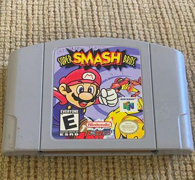 Nintendo Super Smash Bros. Nintendo 64 N64 Game Pak Cartridge NTSC-U/C E