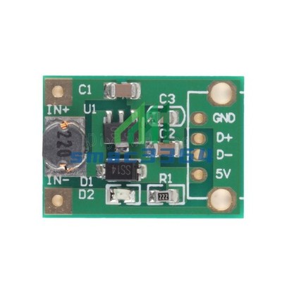 2PCS DC-DC Boost Converter Step Up Module 1-5V to 5V 500mA 600mA Max NEW