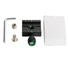 50mm Arca for Quick Release Plate Aluminum QR Clamp Adapter Set with Spann