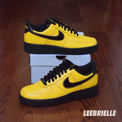 Nike Air Force 1 07 Ja Morant Let Me Be Ja Yellow Black Red Bruce