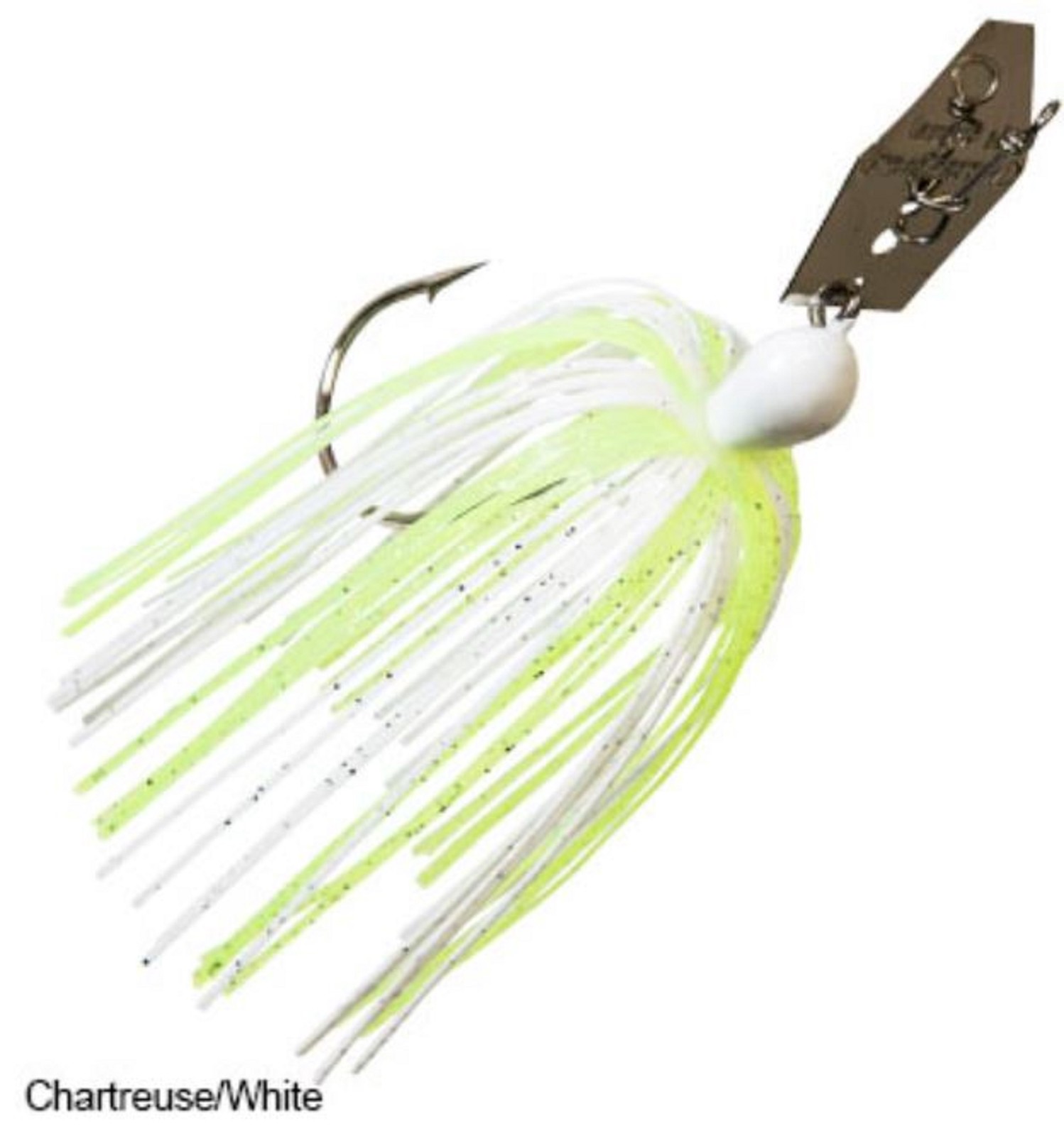 Zman Chatterbait 3/8 oz Sinking Lure Chart White (0096) - Image 5