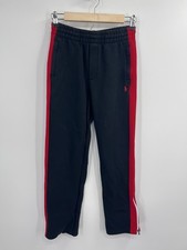 Polo Ralph Lauren Black Red Logo Spellput Sweatpants Boys Medium 10/12