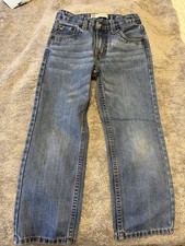 Levi's 505 Regular Jean Pants Boys Size 6 5-6 Years Medium Wash Denim
