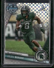 2023 Bowman University Chrome #121 Jalen Berger X-Fractor