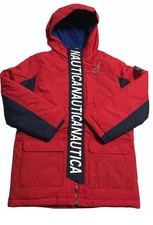 Nautica Boys'  YXL 18/20 Hooded Snorkel Jacket Water-resistant Winter Coat