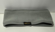 Firm Grip Fleece Lined Headband Unisex Small/Medium - Grey