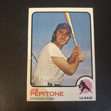 1973 Topps - High Number Joe Pepitone #580