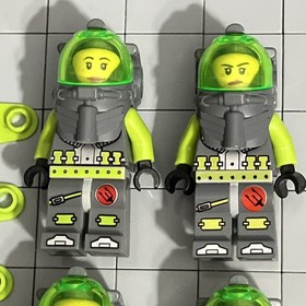 LEGO Atlantis Diver w/ Flippers Minifigure Lot atl006 atl008 Lance Samantha G2 4