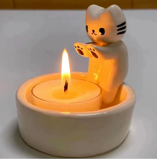 &ndash; Desk Decor, Gift For Cat Lovers, Dorm Decor, Kawaii