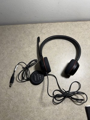 Jabra Evolve 20 USB Wired Stereo Headset with Noise Cancelling Mic