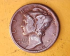 1928-D Mercury Head Silver Dime VG  ***323-6