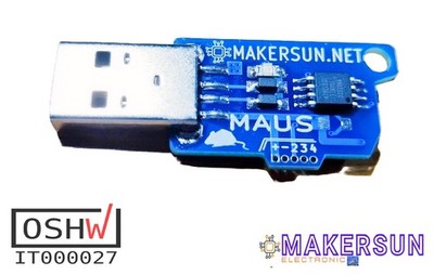 Maus Jiggler USB nicht nachweisbar ATtiny85 Arduino RGB Halten PC wach ohne Software