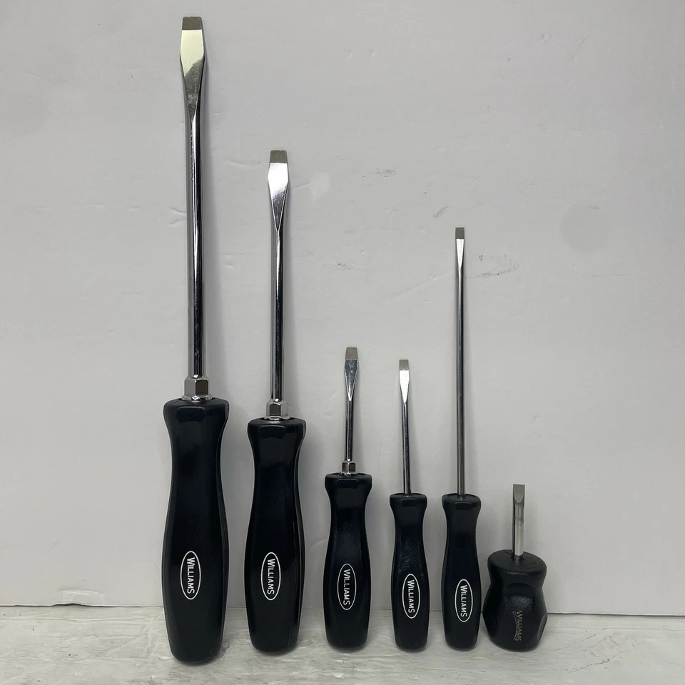 Williams Endurogrip Screwdriver Set – 13/19 Pieces – Slotted & Phillips – USA - Image 2 of 4